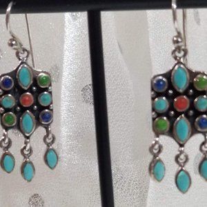 Studio Barse Turquoise Sterling Silver Earrings